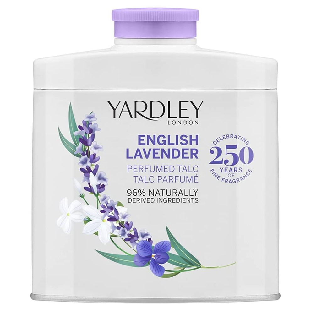 Yardley London English Lavender Mini Talc 50g