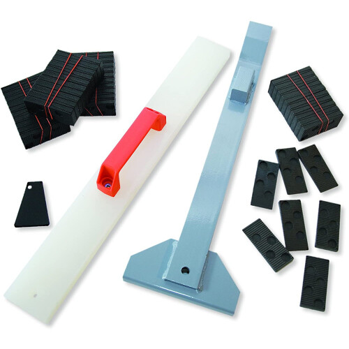 Unika FLOORKITSW-AZ Professional Fitting Kit for Solid Wood Flooring, Multi-colour