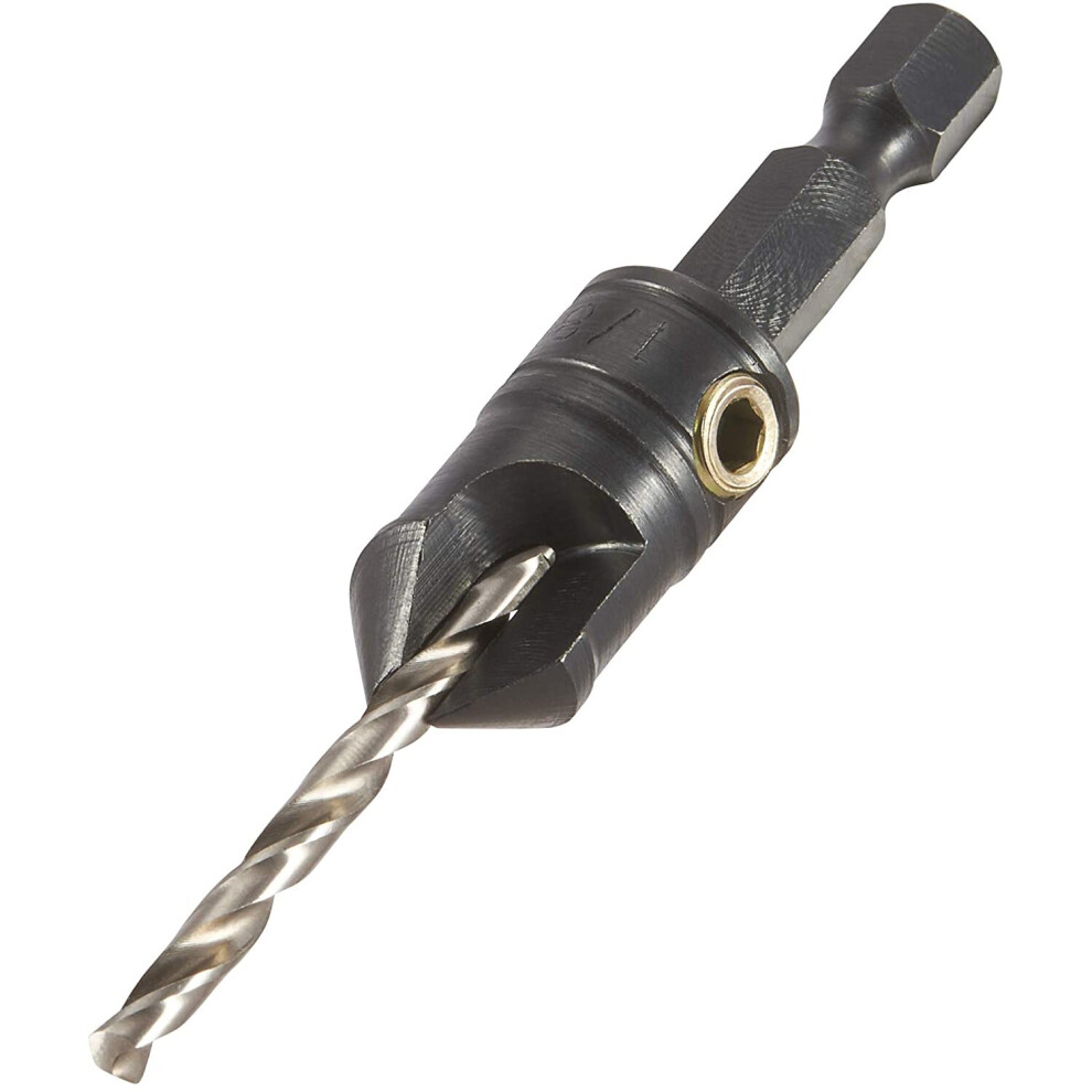 Trend SNAP/CS/10A Snappy Countersink 127mm with 1/8, Silver