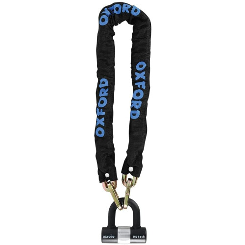 Oxford OF160 HD Chain Lock 2m, Black, X-Large 1