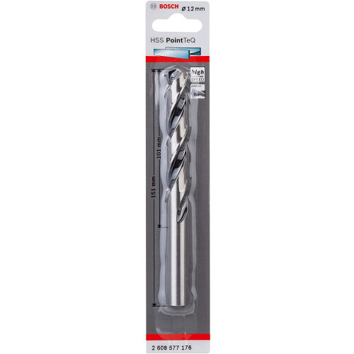 Bosch HSS-POINTTEQ BOR 12,0 MM - B 2608577176