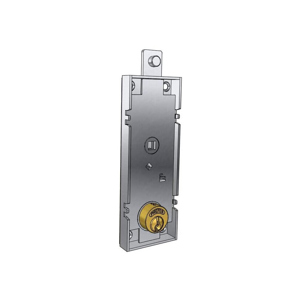 Prefer B.551.0810 Lock For Compound, Fixed Roller, Punzonata 8032541189816