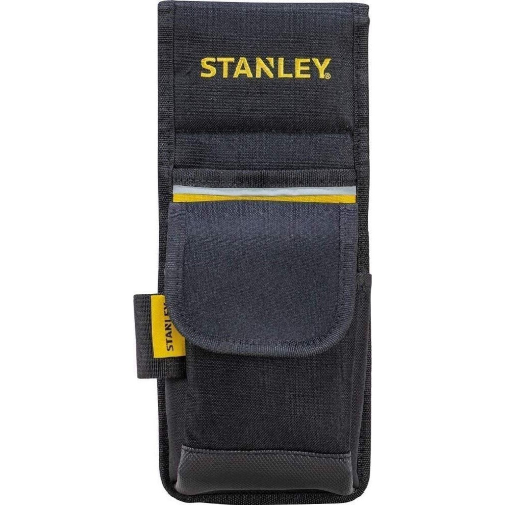 STANLEY Tool Sheath Pouch with Velcro Closure, Multi-Pocket Storage Organiser for Tools and Small Parts, 1-93-329