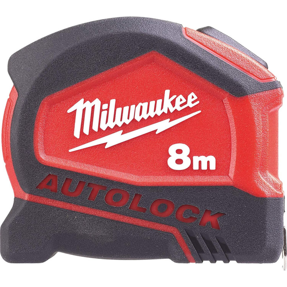 Milwaukee 4932464666 932464666 Autolock Tape Measure 8M/26Ft (Width 25Mm)