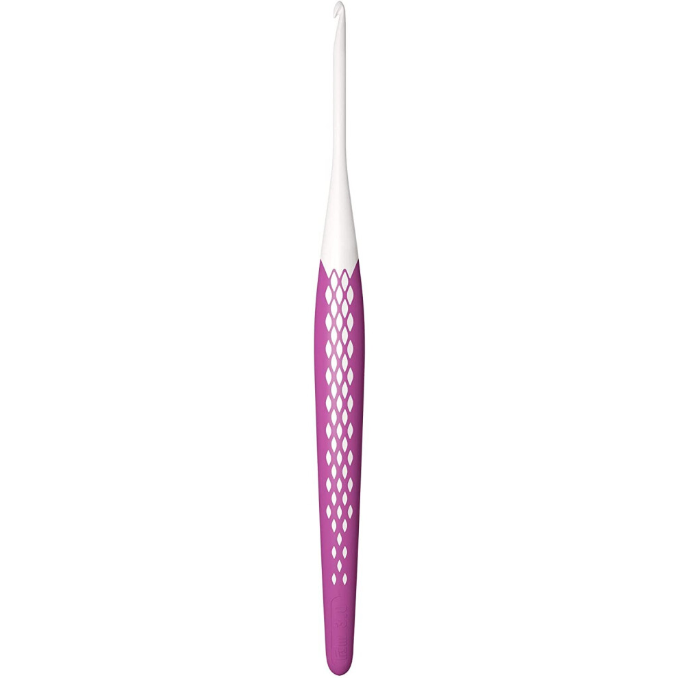 Prym Wool Crochet Hook, Fuchsia, 3 mm