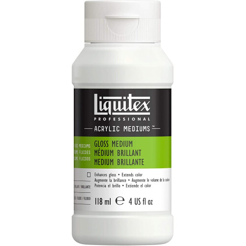 Liquitex Professional Gloss Fluid Medium & Varnish, 118 Ml