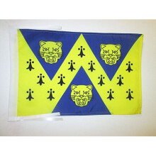 AZ FLAG Shropshire New county Flag 18'' x 12'' cords - County of Salop - England SMALL flags 30 x 45cm - Banner 18x12 in