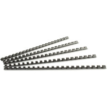 Q Connect 12mm Binding Comb - Black (Pack of 100)