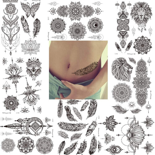 Tattly Sheet Butterfly Frenzy Tattoos – Growing Tree Toys