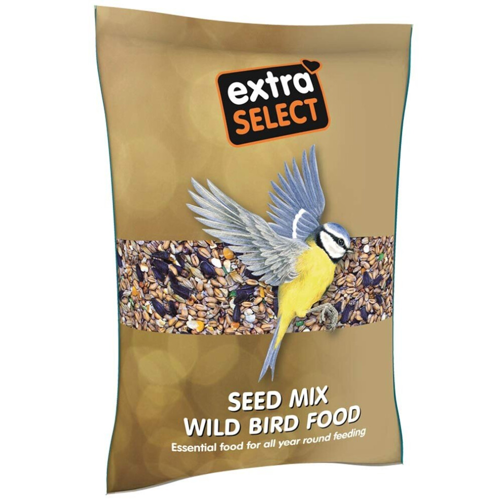 Extra Select Seed Mix Wild Bird Food, 3 kg 3 kg (Pack of 1)