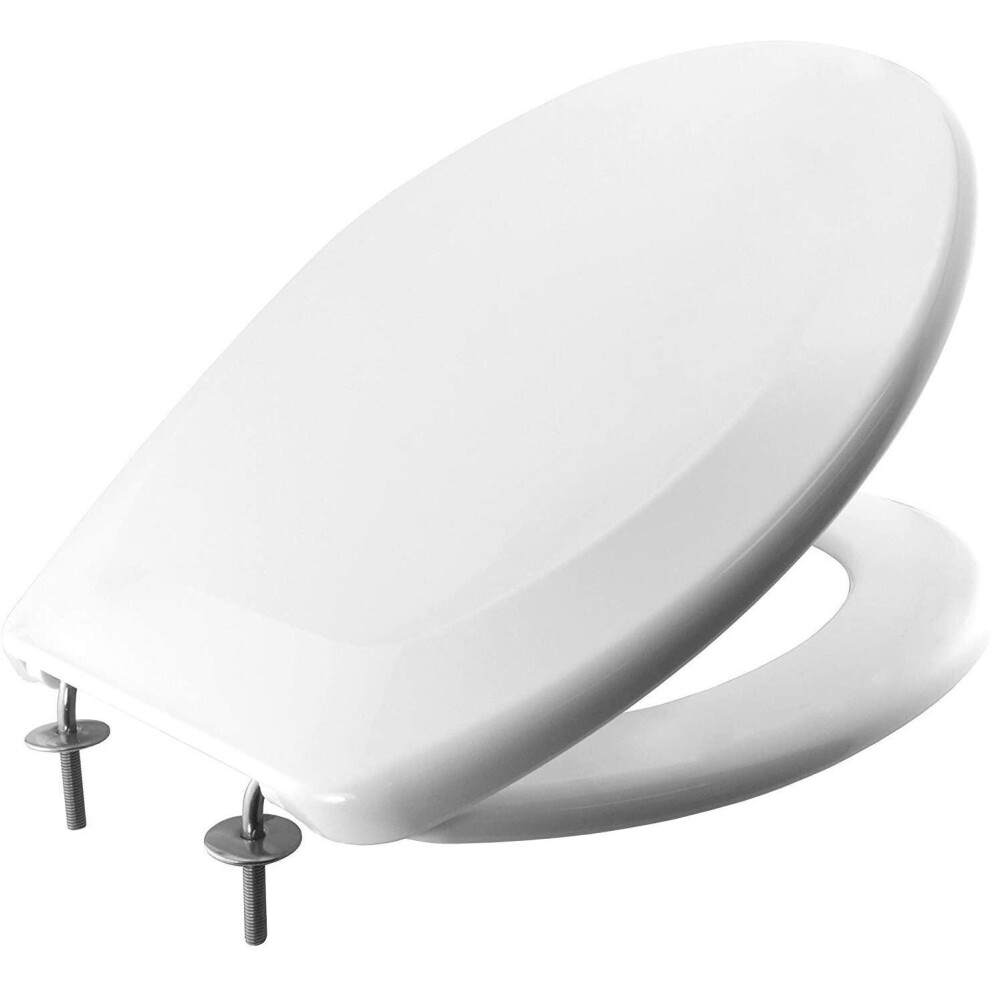 Bemis 7250ZSTX000 Ashford Toilet Seat, White