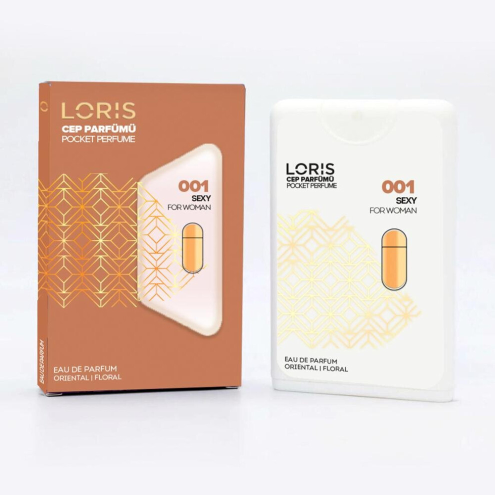 Loris Pocket Perfume '' Sexy '' 20Ml, Oriental-Floral Fragrance