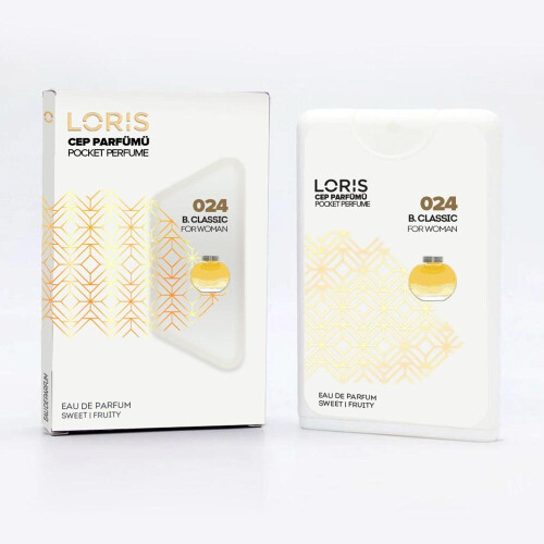 Pocket perfume Loris '' Classic '' 20ml, women's perfume