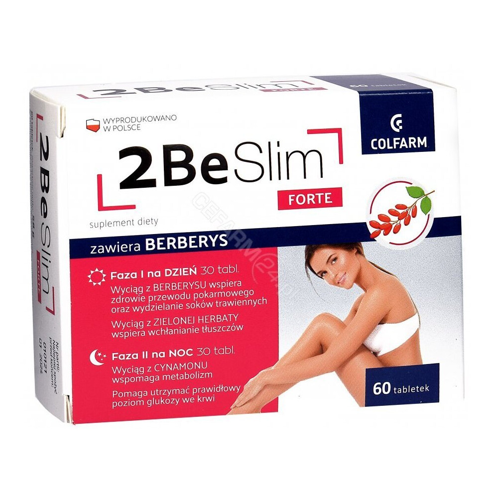 New Colfarm 2Be Slim Forte, 60 Tablets 5901130359417