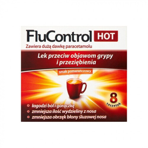 Flucontrol Hot 8 sachets, flu, cold