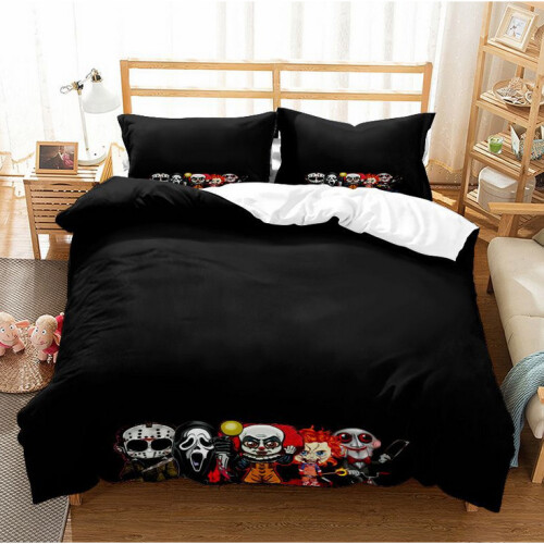 (Style 01, Single) Horror figure Single Double King Duvet Cover
