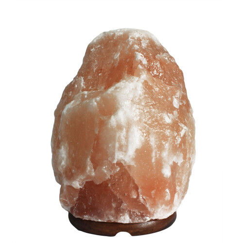 Himalayan Crystal Natural Salt Lamp with Base 3-5kg