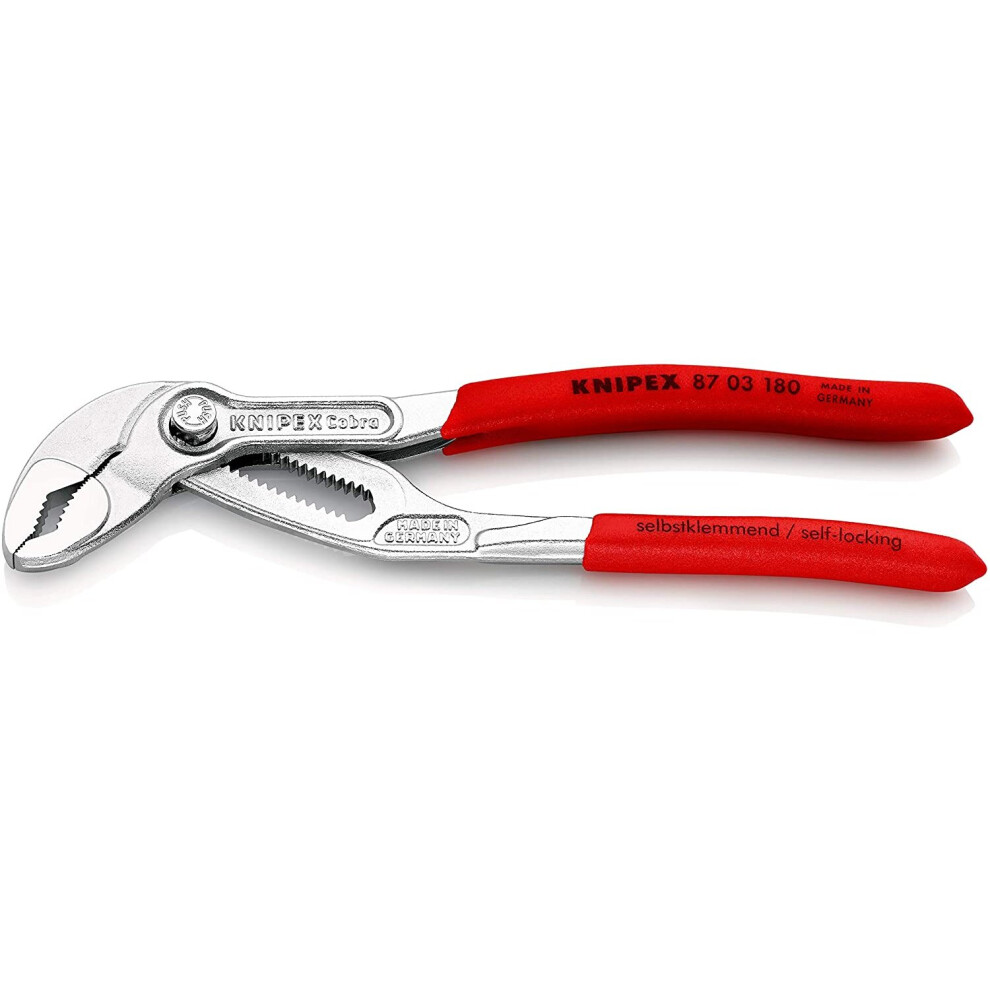 KNIPEX Cobra Hightech Water Pump Pliers (180 mm) 87 03 180