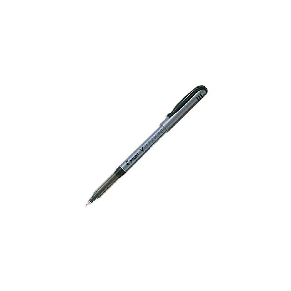 Pilot V Razor Point Fineliner 0.8 Mm Tip - Black, Box Of 12