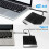 External CD/DVD-RW Drive USB 3.0 USB C Optical Burner Player Laptop PC 3