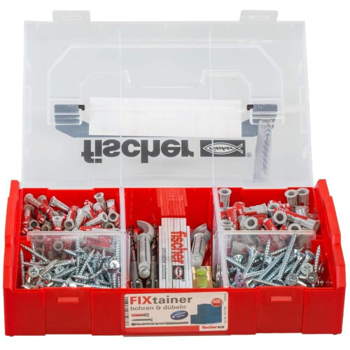 Fischer Fischer 547166 FIXtainer Set mit Dübel 1 Stück 1