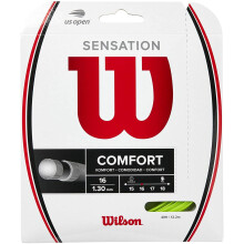 Wilson Sensation Neon 16 tennisstreng - s?t gr?nt