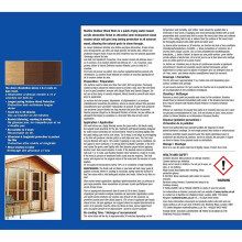 Rustisn ESDO2500 2.5L Satin Outdoor Wood Stain - Dark Oak