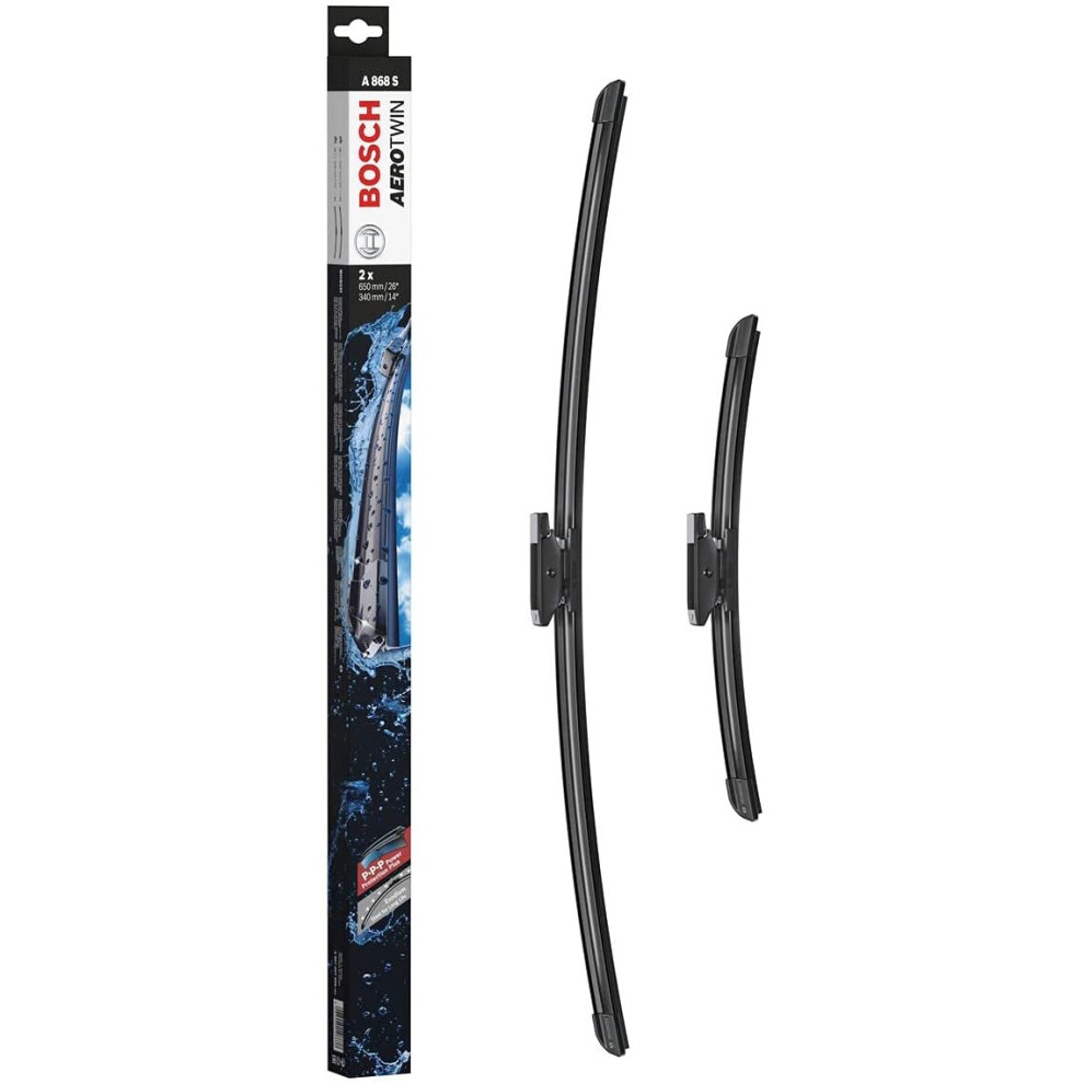 Bosch Wiper Blade Aerotwin A868s, Length: 650Mm/340Mm – Set Of Front Wiper Blades
