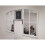 72X65Cm New Shape Window Style Stylish Decor Mirror Wall Mirror White 5