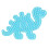 Creativ 10.8215 Hama Maxi Dinosaur Pegboard, Mixed 1