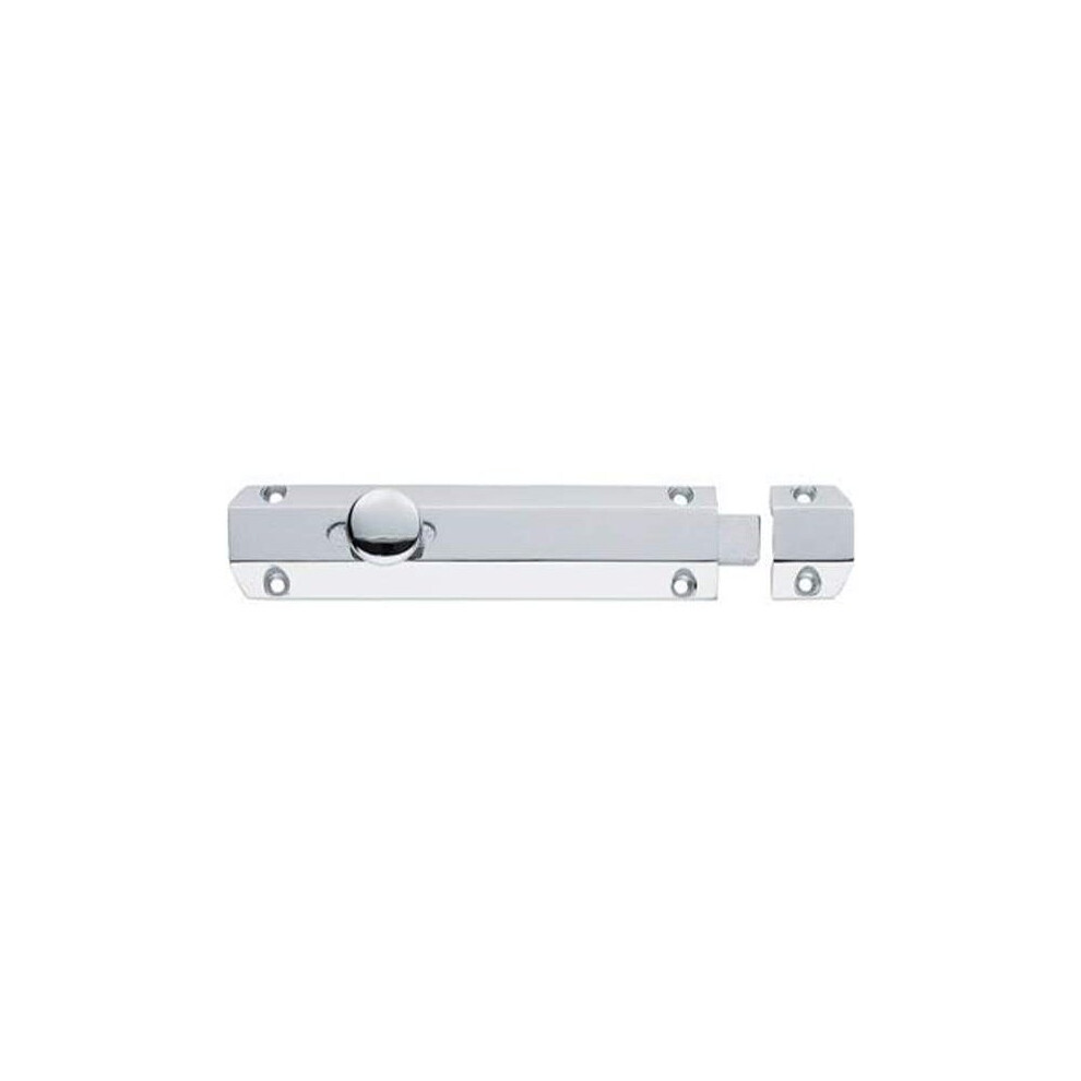Carlisle Brass Aq81cp Polished Chrome Surface Bolt, 102 Mm Length 5050245106857