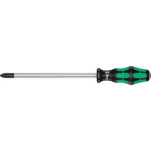 Wera 355 PZ Kraftform screwdriver, Pozidriv PZ 4 x 200 mm, 05009325001