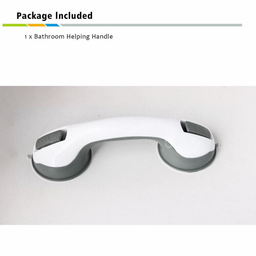 2X Safety Bathroom Bath Shower Hand Grip Grab Suction Rail Bar Handle 1