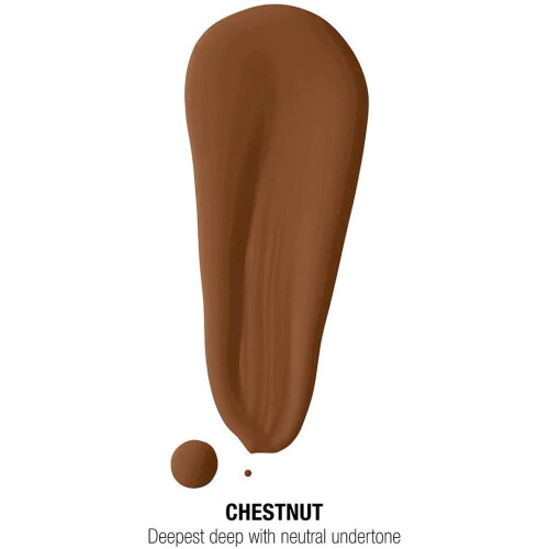 NYX Professional Makeup NYX Professional Makeup Total Control Drop Foundation, Precise Dosage, Buildable Coverage, Long Lasting, Vegan Formula, Matte Finish, Shade: Chestnut 1