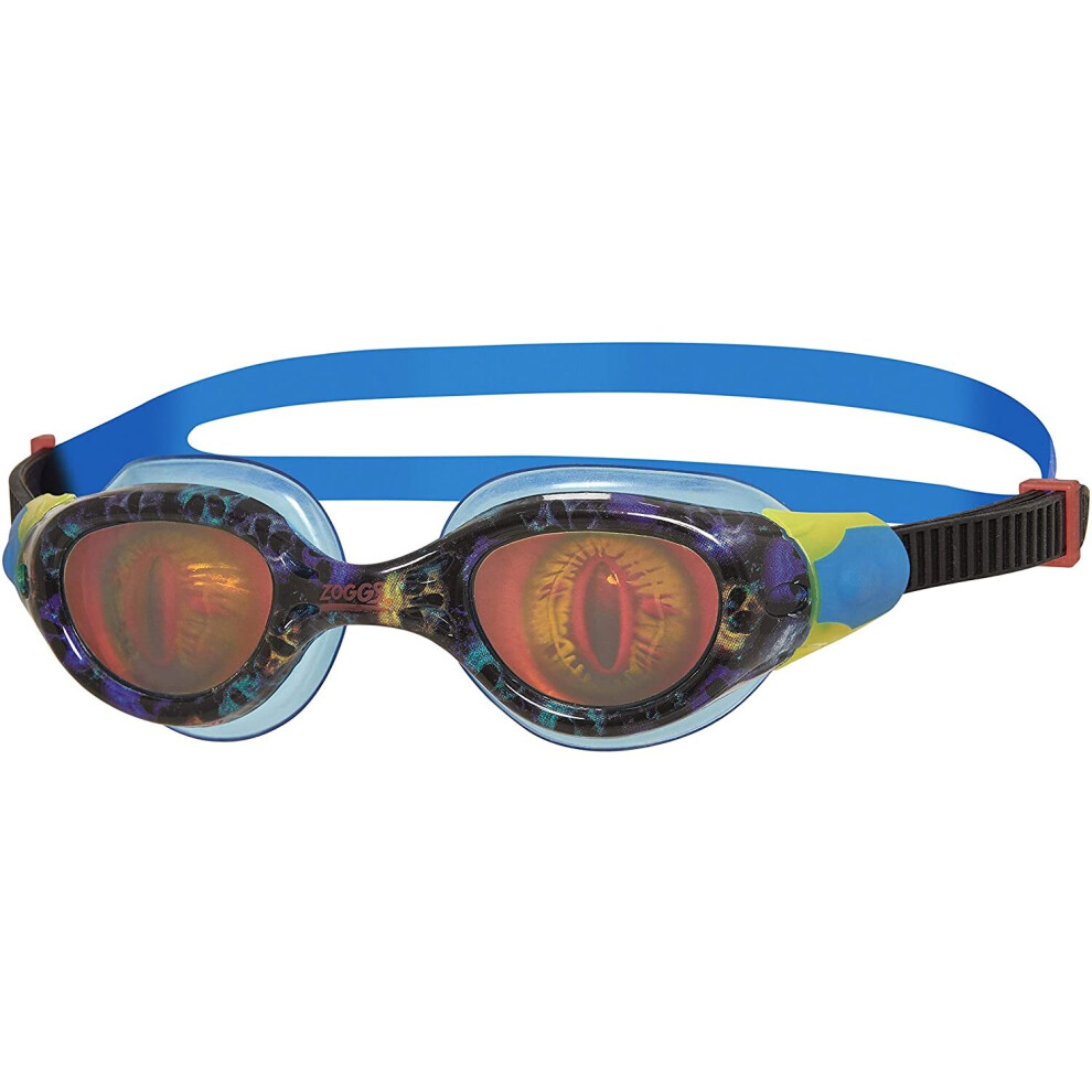 Zoggs Unisex-Youth Sea Demon Junior Hologram Lens Swimming Goggles (6-14 Years)