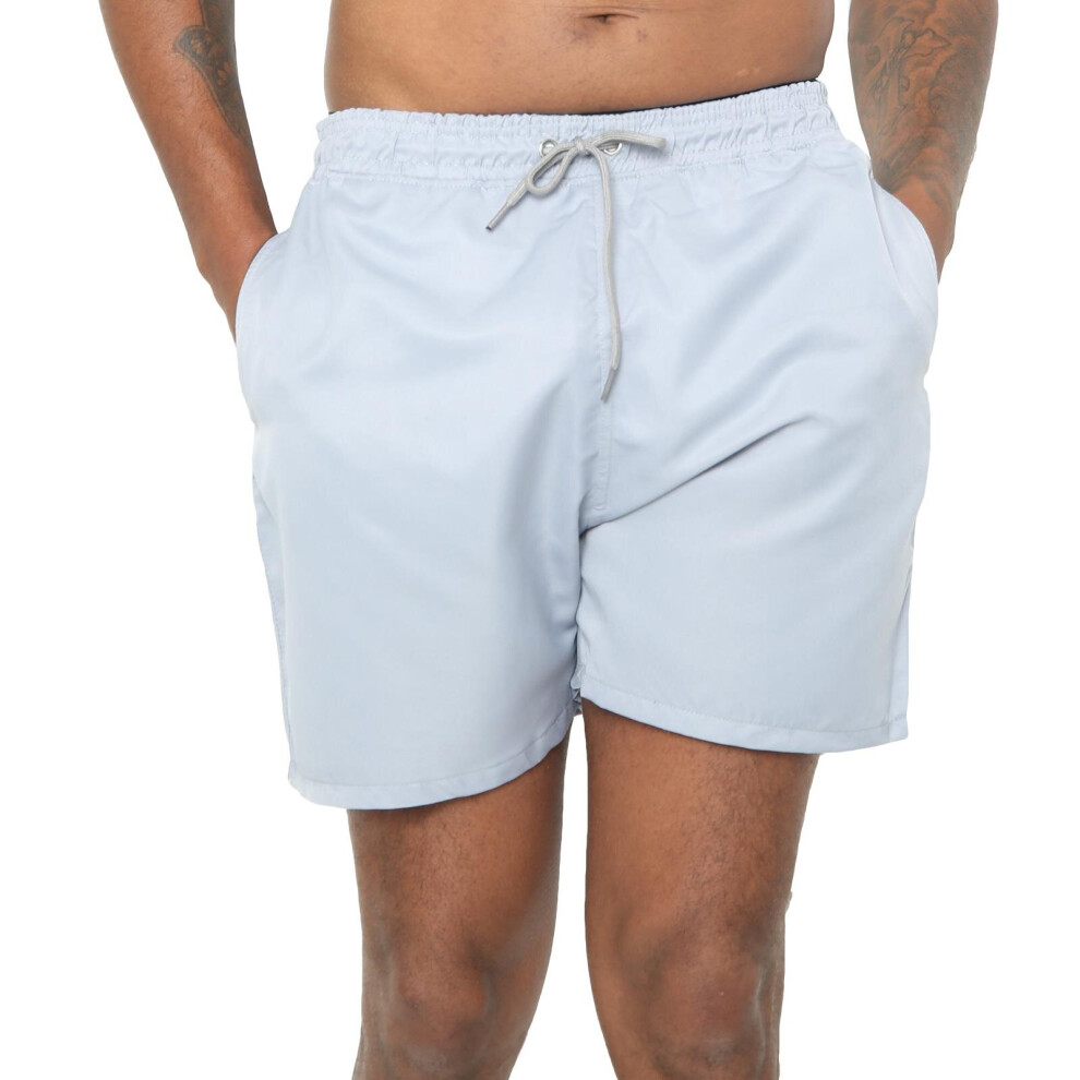 (Grey, S) Men Shorts Running Jogging Sports Casual Shorts