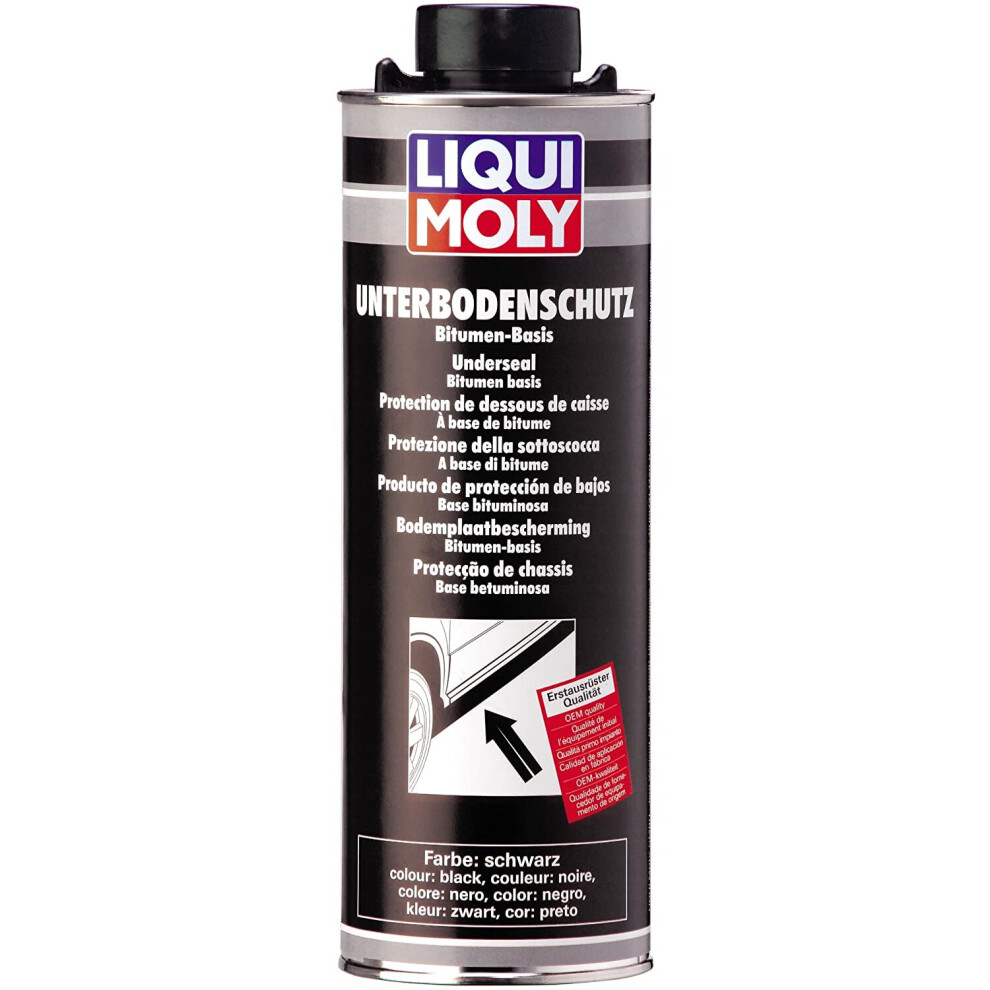 Liqui Moly Bitumen Underbody Protection, 1L Black 4100420061127
