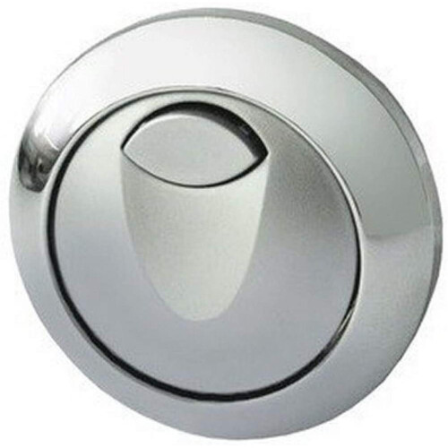 Grohe Grohe Eau2 Dual Flush Pneumatic Chrome Toilet Push Button 38771000, Multi-Colour