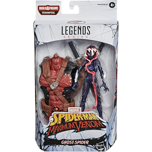 Marvel Figurine d'action Marvel Hasbro Legends Venom 15 cm, Ghost-Spider, Design Premium, Noir 1