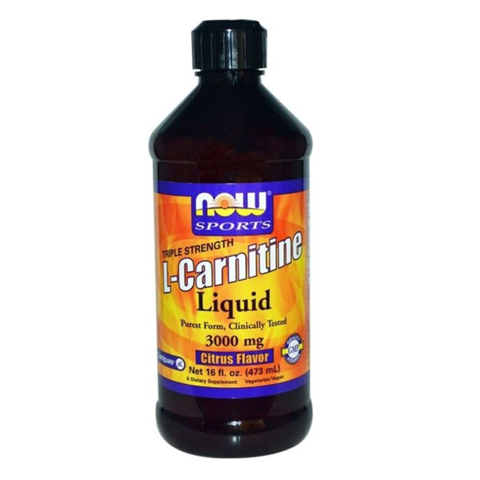 Now L-Carnitine 3000 Mg Liquid 473 Ml