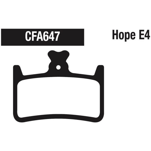 EBC Hope Tech E4 Disc Brake Pads 2