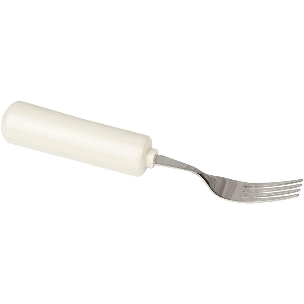 Homecraft Queens Cutlery, Fork (Eligible For Vat Relief In The Uk) Stainless Steel Adaptive Dining Utensil For Elderly, Disabled, Handicapped, Large