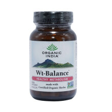Organic India Wt-Balance Vegetarian Capsules Weight Management Supplement 90's