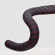 Nastro per manubrio Drops - BIKE RIBBON - Nero e rosso - Confortevole e tecnico
