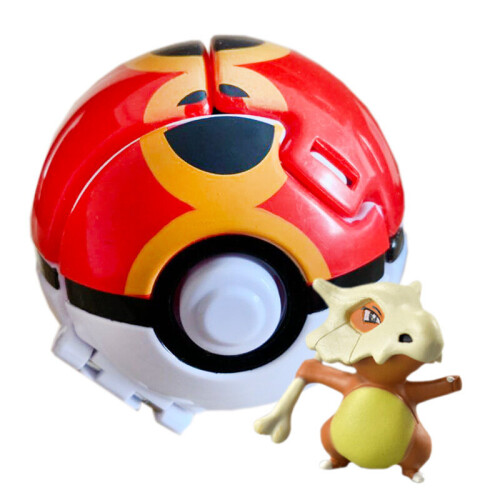 POKEMON Clip & Carry Poke Ball Pikachu + Repeat Ball Toy Figure.