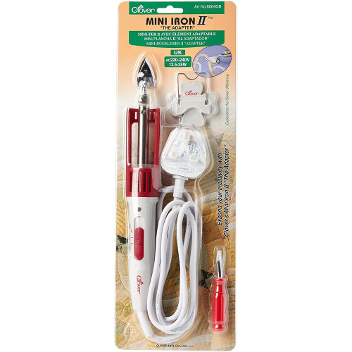 Clover Clover CL8004GB Mini Iron, 1, Red
