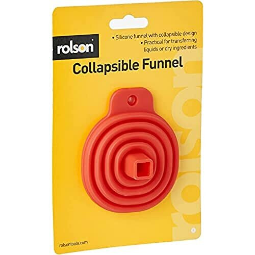 Rolson Rolson 42101 Flexible Funnel, Red