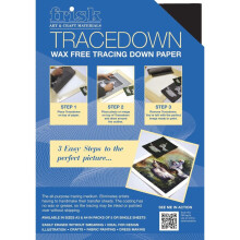 Frisk 21011406 Tracedown A4, Pack of 5, Assorted Colours