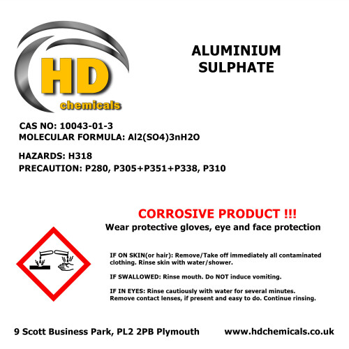 (500g) Aluminium Sulphate Powder 2