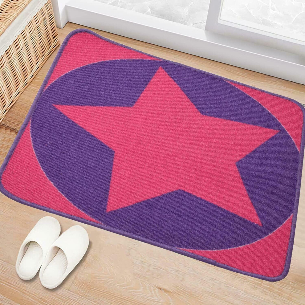 Door Mats Non-Slip Floor Mats Outdoor Indoor Washable Rug 67x67